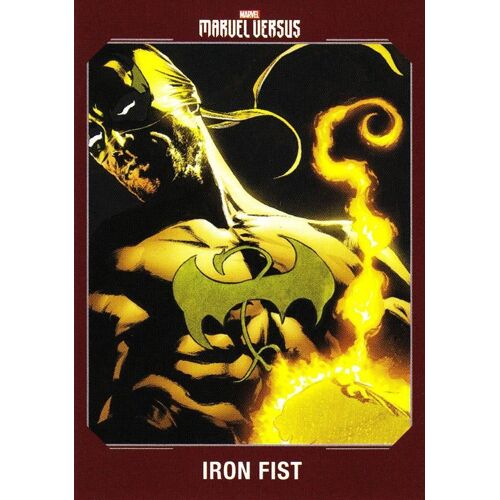 Carte Panini - Marvel Versus 2022 - Iron Fist - 34/175