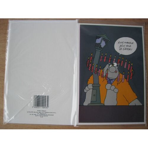 Le Chat Philippe Geluck 1988  G43
