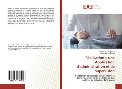 Réalisation D'une Application D'administration Et De Supervision