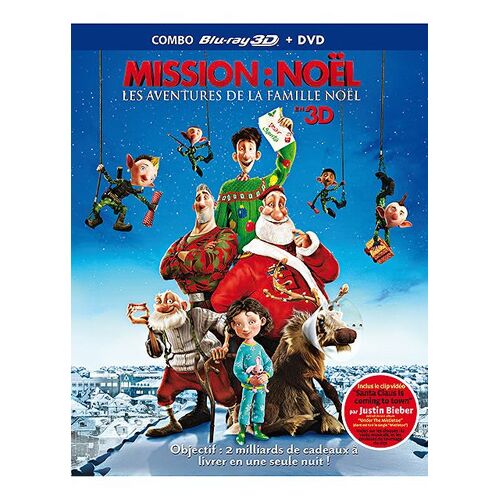 Mission : Noël - Les Aventures De La Famille Noël - Combo Blu-Ray 3d + Dvd