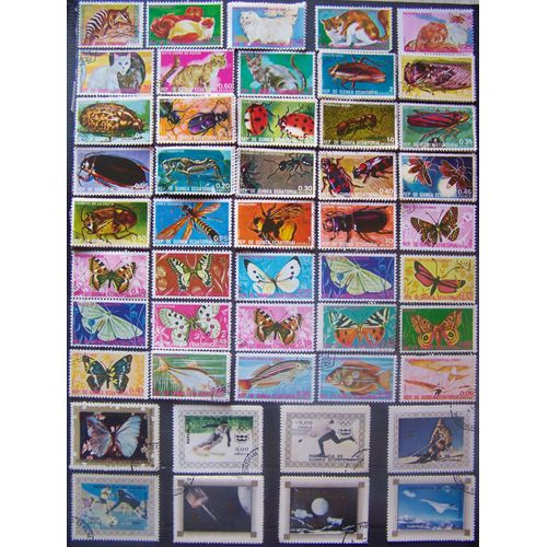 Lot 01 De 239 Timbres De Guinée Équatoriale