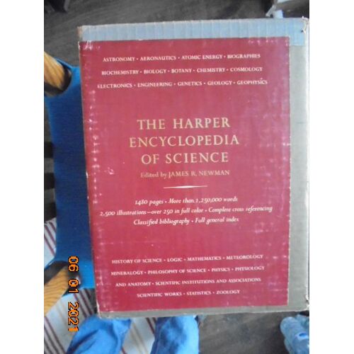 Harper Encyclopedia Of Science (Complete 4 Volume Boxed Set)