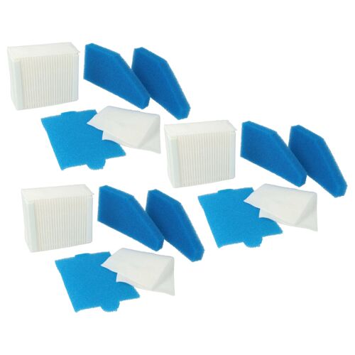 vhbw Lot de 15 filtres compatible avec Thomas Aqua+ Multi Clean X8 Parquet, Perfect Air Animal Pure, Aqua+ Pet & Family aspirateur