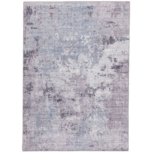 Tapis Poil Ras Laury Gris 120x170 Cm - Tapis Poil Court Design Moderne Pour Salon