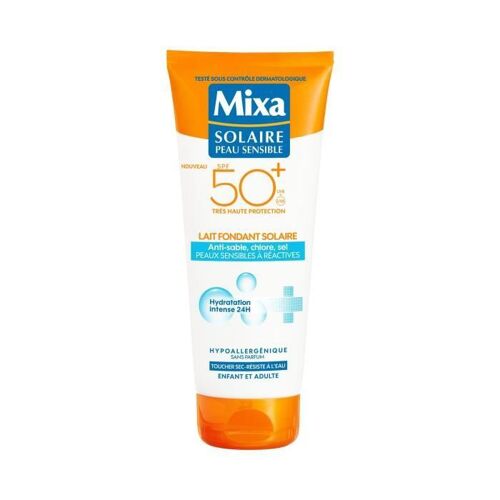 Lait Fondant Solaire Anti-Sables, Chlore, Sel Fps50+ Mixa 