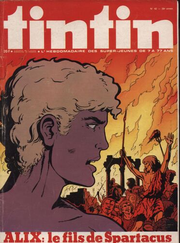 Tintin N° 42 -29ème Année - Edition Belge - Alix