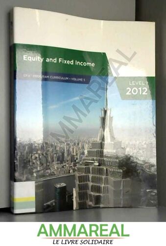 Equity And Fixed Income (Cfa Program Curriculum, Volume 5)