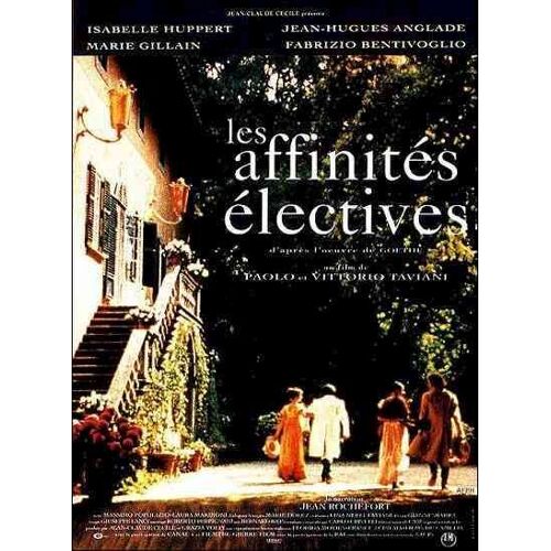 Les Affinités Électives  - Le Affinità Elettive - Véritable Affiche De Cinéma Pliée - Format 40x60 Cm - De Paolo Taviani, Vittorio Taviani Avec Isabelle Huppert, Fabrizio Bentivoglio - 1997