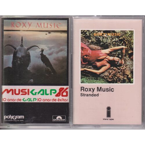 Roxy Music Lot De 2 K7 Cassettes Audio Audio Tape