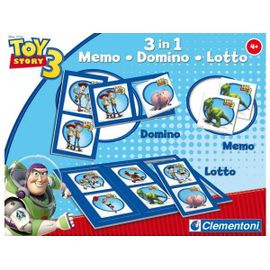 Jeu 3 En 1 - Mémo Domino Loto : Toy Story 3