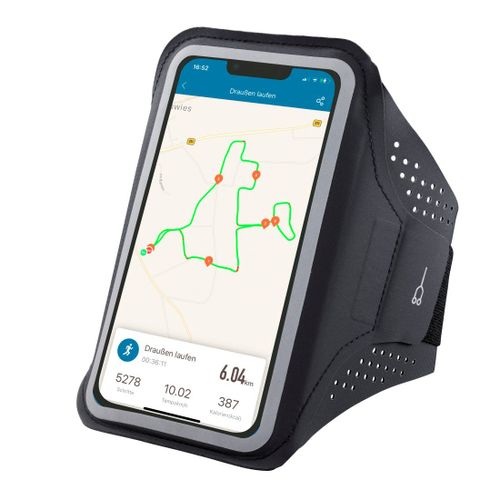 Brassard pour le sport "Finest Sports" pour smartphone, taille XXL, anthr.