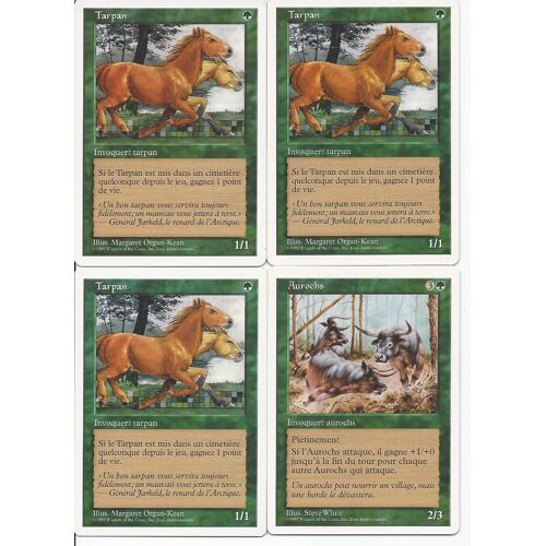 Aurochs - Tarpan - 5 Ème Édition 1997 Vf Bords Blancs