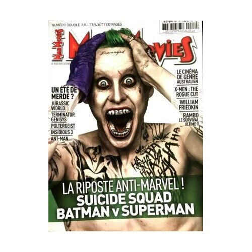 Mad Movies N° 287 _ Suicide Squad, Batman Vs Superman : La Riposte Anti-Marvel ! / Le Cinéma De Genre Australien / X-Men : The Rogue Cut / William Friedkin / Rambo _ Juillet / Août 2015