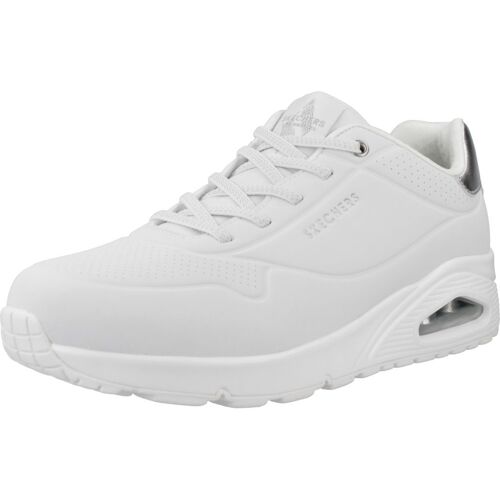 Skechers Uno Shimmer Away Colour Blanc