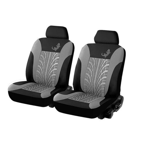 2pcs Grey 1 + 2 Housses De Siège Housse De Siège De Voiture Pour Transporter Pour Ford Transit Van Camion Camion Pour Renault Pour Peugeot Pour Opel Vivaro