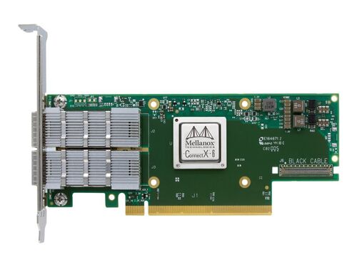 NVIDIA ConnectX-6 VPI MCX653105A-HDAT-SP - Single Pack - adaptateur réseau - PCIe 4.0 x16 - 200Gb Ethernet / 200Gb Infiniband QSFP28 x 1