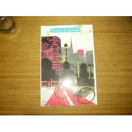 Puzzle Aimant Magnet  City 12 Pièces   394