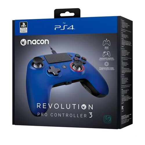 Nacon Revolution Pro 3 Official Controller Ps4 - Blue