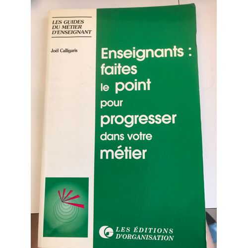 Enseignants: Faites Le Point Pour Progresser Dans Votre Métier