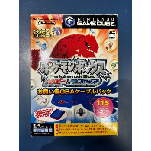 Pokémon Rubis & Saphir Pack De Cables - Gamecube - Import Japonais