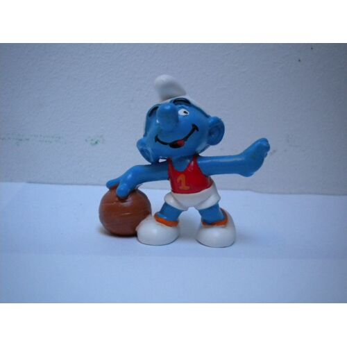 Schtroumpf Basket Figurine Collection Schtroumpfs Smurf Schtroumpfette