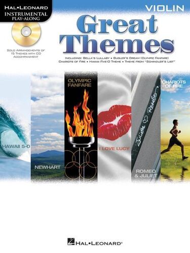 Great Themes: Violin [With Cd (Audio)]