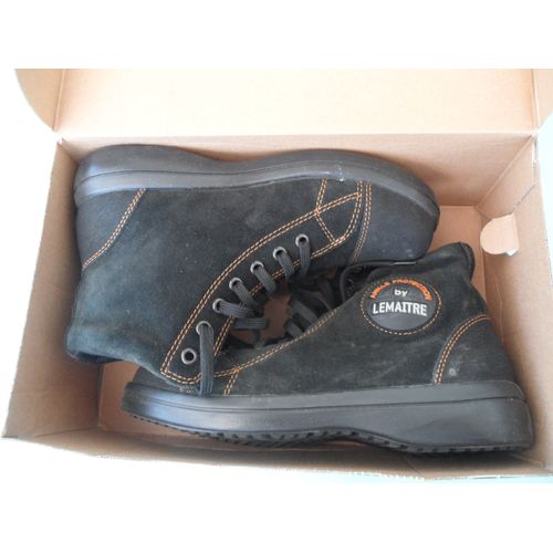 Chaussures De Sécurité Femme Hautes Vitamine S3 Src Noir P38 - Lemaitre Securite - Vihns30nr-38