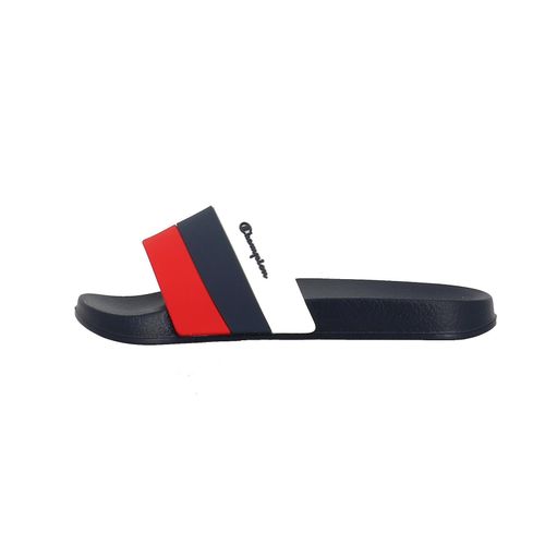 Claquettes Mules Champion All American B Ps Slide Bleu Marine