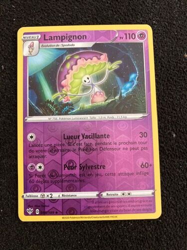 (1035) Lampignon 80/189 Pokemon