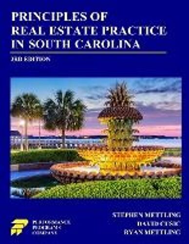 Principles Of Real Estate Practice In South Carolina