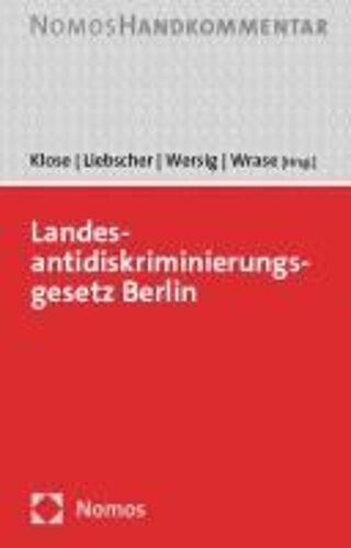 Landesantidiskriminierungsgesetz: Ladg Berlin