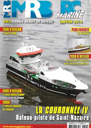 Mrb N° 602 - La Couronnée Iv, Bateau-Pilote De Saint-Nazaire