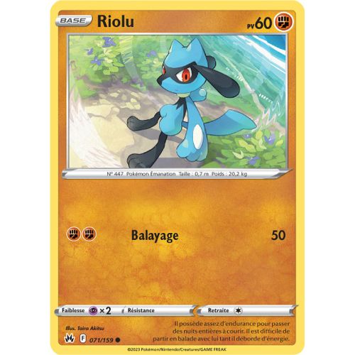 Riolu - 071/159 - Zenith Supreme
