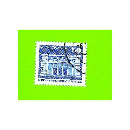Timbre Oblitéré Used Stamp Allemagne Berlin Neue Wache 50 Deutsche Demokratische Republik Ddr Deutschland