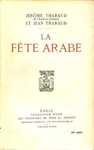La Fête Arabe