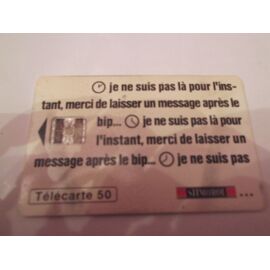 Carte Télèphonique Stimorol