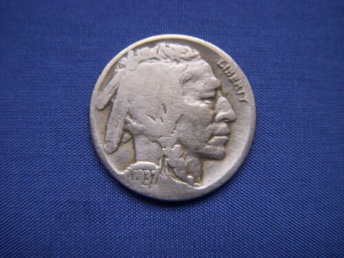 Pièce 5 Cents "Buffalo U.S.A " 1937 Nicckel.