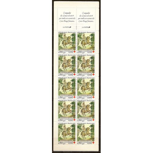 La Bande-Carnet Croix-Rouge - Tapisserie De Saumur - Yt N°2946 - 2946a