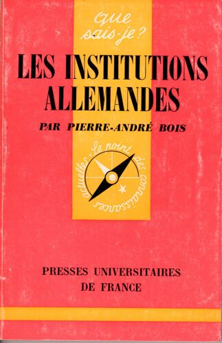 Les Institutions Allemandes