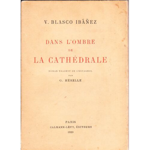 Dans L'ombre De La Cathédrale-Exemplaire Nominatif Sur Vélin Du Marais