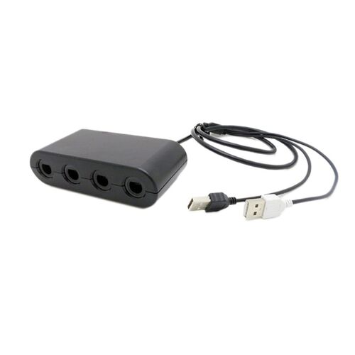 Taille Portable 4 Ports Pour Gamecube Gc Contrôleurs Adaptateur Usb Convertisseur-Illuminer Votre Vie-Lighttheligh