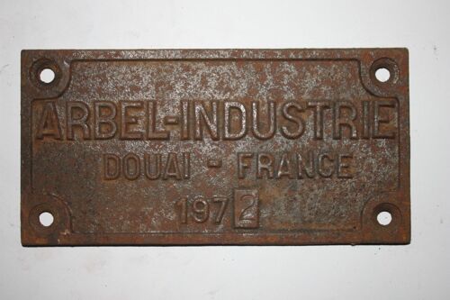 Plaque Construction Wagon
