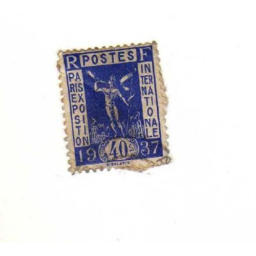 Timbre France Exposition Internationale (Paris, 1937)