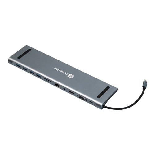 XtremeMac - Station d'accueil - USB-C - HDMI, VGA - 1GbE