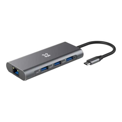 XtremeMac - Station d'accueil - USB-C - HDMI - 1GbE
