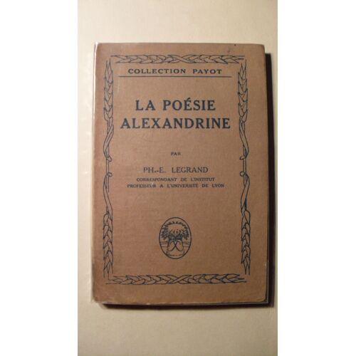 La Poésie Alexandrine