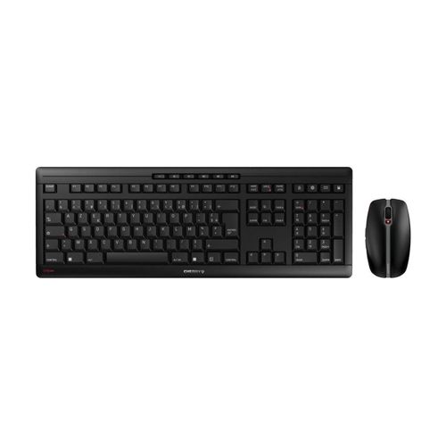 CHERRY STREAM DESKTOP - Ensemble clavier et souris - sans fil - 2.4 GHz - Français - commutateur : CHERRY SX - noir