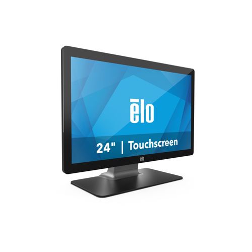Elo 2402L - Écran LCD - 24" (23.8" visualisable) - écran tactile - 1920 x 1080 Full HD (1080p) @ 60 Hz - 250 cd/m² - 1000:1 - 15 ms - HDMI, VGA - haut-parleurs - noir