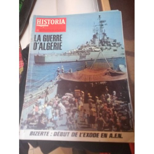 Historia Magazine Numéro 98 - La Guerre D'algérie