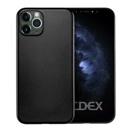 Coque Iphone 11 Ultra Fine Noir Semi-Transparente Silicone Rigide (Tpu)